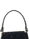 Quilting Leather Shoulder Bag Black - VIVIENNE WESTWOOD - BALAAN 9