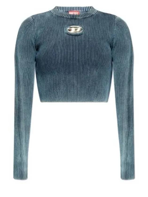 M-Anchor-A Knit Top Blue - DIESEL - BALAAN 2