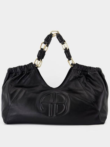 Kate Medium Tote - ANINE BING - Leather - Black - ANINE BING - BALAAN 1