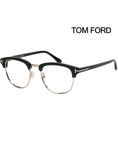 Eyewear Gold Half Sunglasses Black - TOM FORD - BALAAN 2