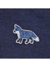 Baby Fox Patch Regular Cardigan Blue - MAISON KITSUNE - BALAAN 7