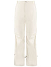 Genius Men's Nylon Cargo Wide Pants Ivory - MONCLER - BALAAN 2