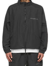 Fear of God Essential Half Zip Track Jacket Anorak Windbreaker Black Men - FEAR OF GOD ESSENTIALS - BALAAN 3