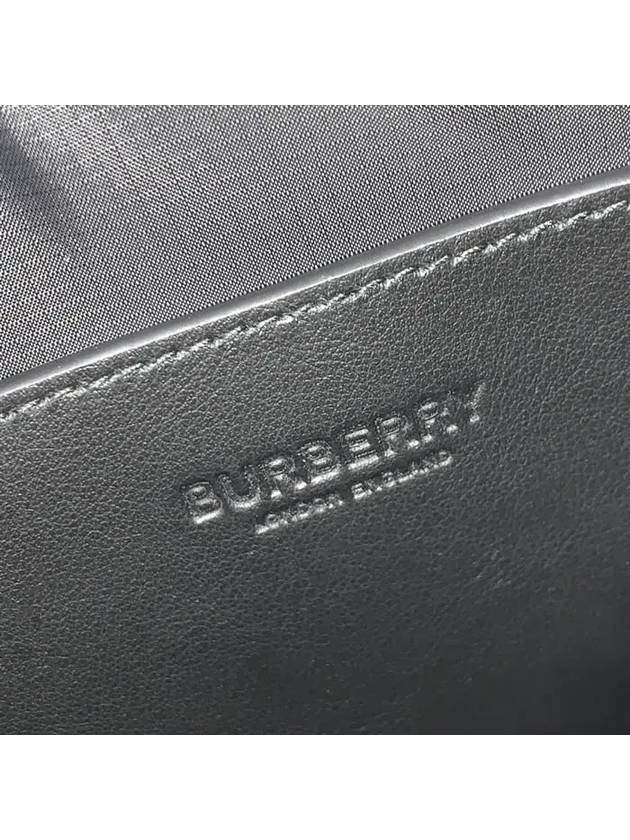 Logo Print Nylon Crossbody Bag Black - BURBERRY - BALAAN 10