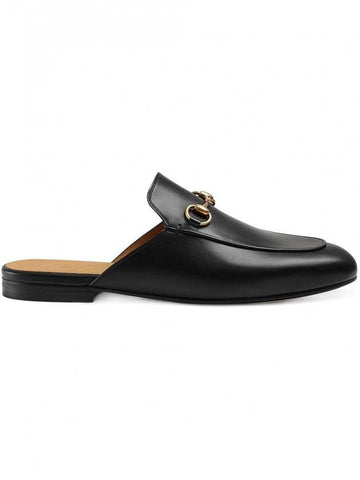 Princetown Horsebit Bloafers Black - GUCCI - BALAAN 1