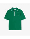 Women s texture half zip polo green - LACOSTE - BALAAN 1