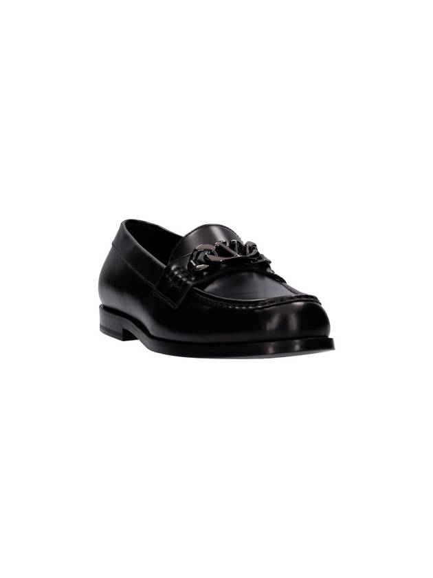 LOAFERS IN LEATHER - VALENTINO - BALAAN 2