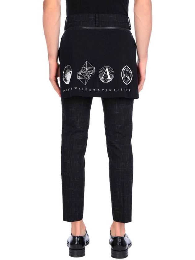 Graphic Zip Overlay Pants - UNDERCOVER - BALAAN 10