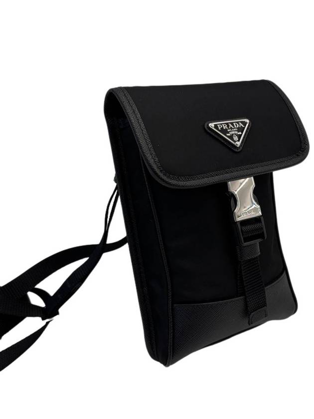 triangle logo phone holder cross bag 2ZH109 - PRADA - BALAAN 4