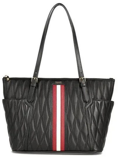 Damira Shoulder Tote Bag Black - BALLY - BALAAN 2