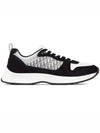 Oblique B25 Runner Low Top Sneakers Black - DIOR - BALAAN 2