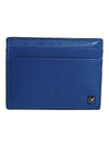 Rockstud Card Wallet Blue - VALENTINO - BALAAN 3