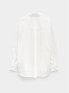 Borrowed Poplin Shirt White - OUR LEGACY - BALAAN 4