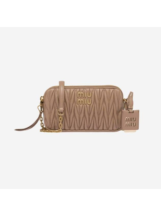 Materasse Nappa Leather Mini Bag Cameo - MIU MIU - BALAAN 1