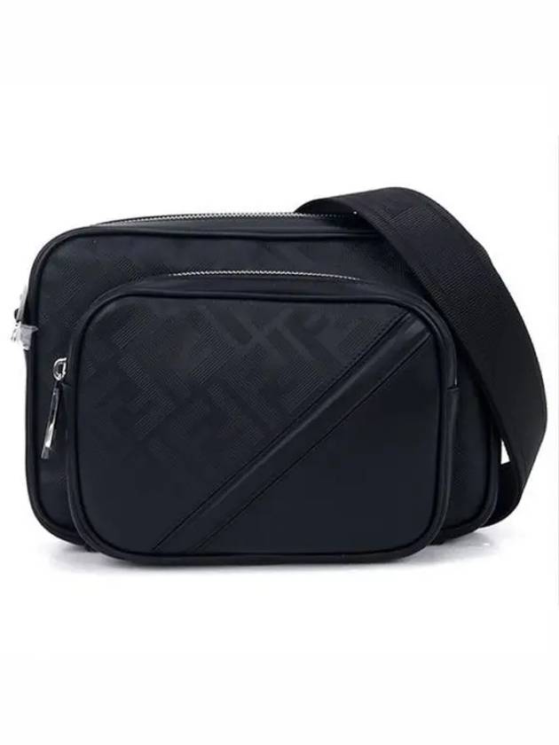 Shadow Diagonal Duo Camera Cross Bag Black - FENDI - BALAAN 2