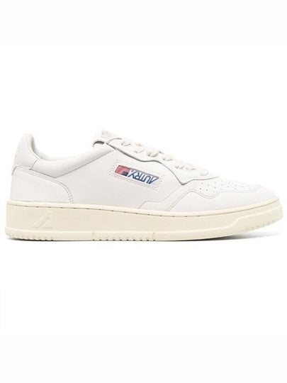 Men's Medalist Leather Low Top Sneakers White - AUTRY - BALAAN 2