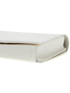 Logo Leather Card Wallet White - JIL SANDER - BALAAN 10