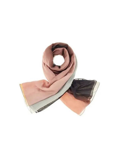 WOMEN Gradient Cotton Scarf Multi - RICK OWENS - BALAAN 1