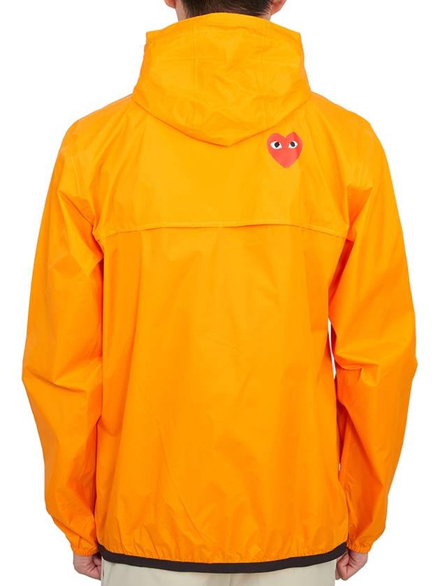 Play x Kway Le Bray 3 0 Hooded Jacket P1 J502 1 Orange - COMME DES GARCONS - BALAAN 5