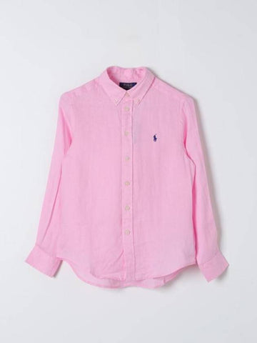 Kids Shirt 323865270004 Pink - POLO RALPH LAUREN - BALAAN 1