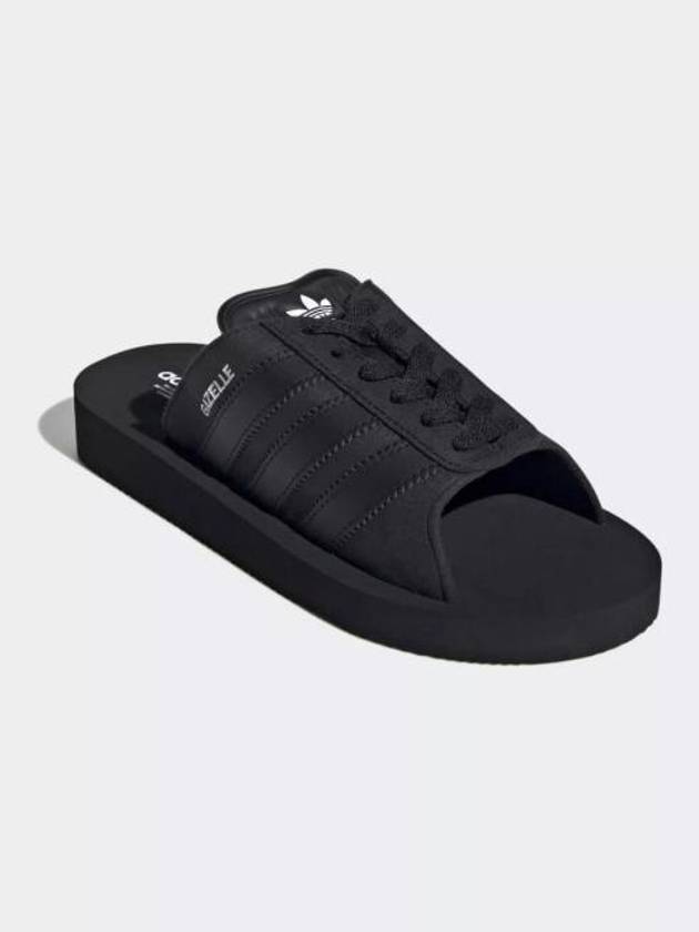 Gazelle Beach Slippers Black - ADIDAS - BALAAN 3