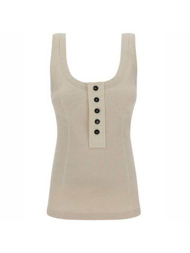 24 ss Raise PLACKET Tank Top 779198 V3Z60 9028 B0111077103 - BOTTEGA VENETA - BALAAN 1