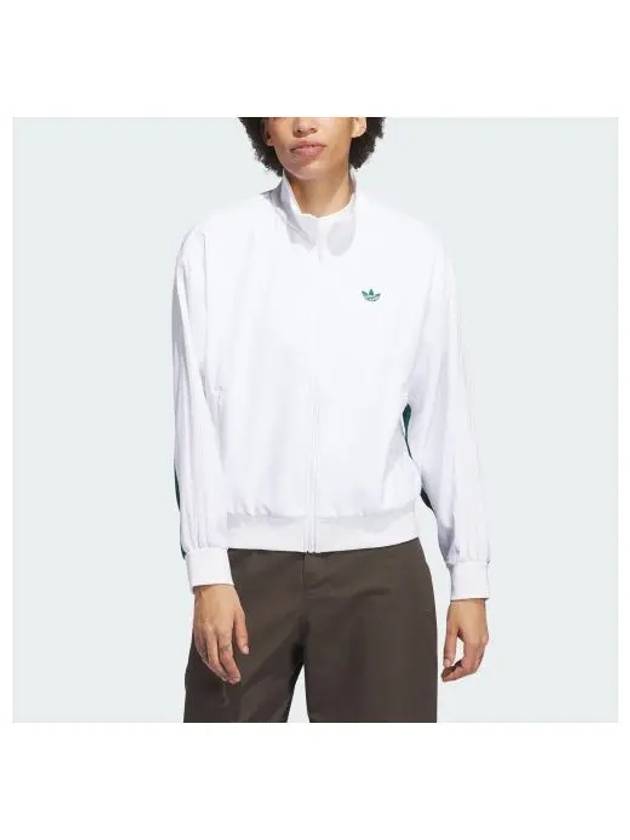 Skate Track Jacket White - ADIDAS - BALAAN 1