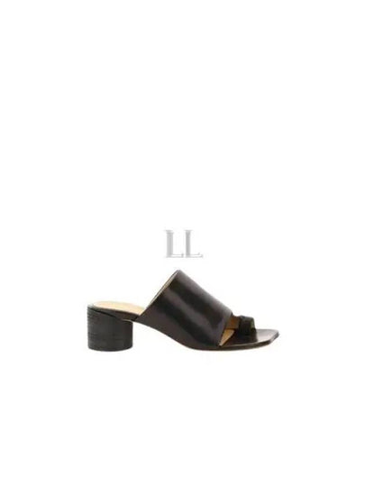 Cyliner Toe Ring Sandal Heels Black - MAISON MARGIELA - BALAAN 2