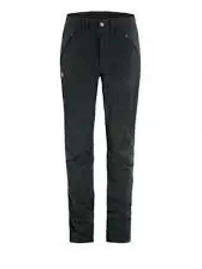 Women's Abisko Trail Stretch Trousers Black - FJALL RAVEN - BALAAN 2