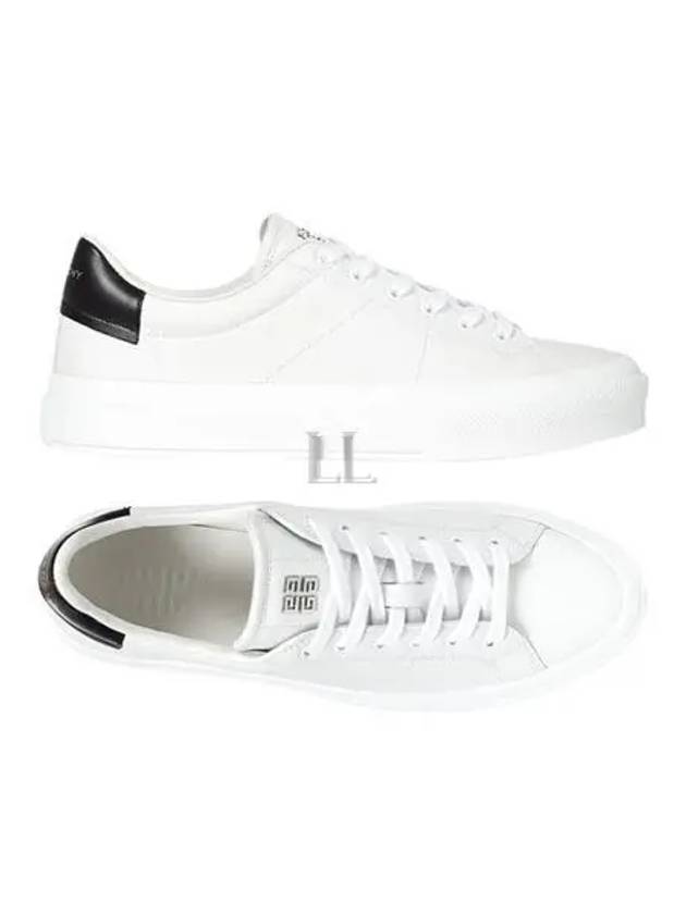 City Sport Leather Low Top Sneakers White - GIVENCHY - BALAAN 2