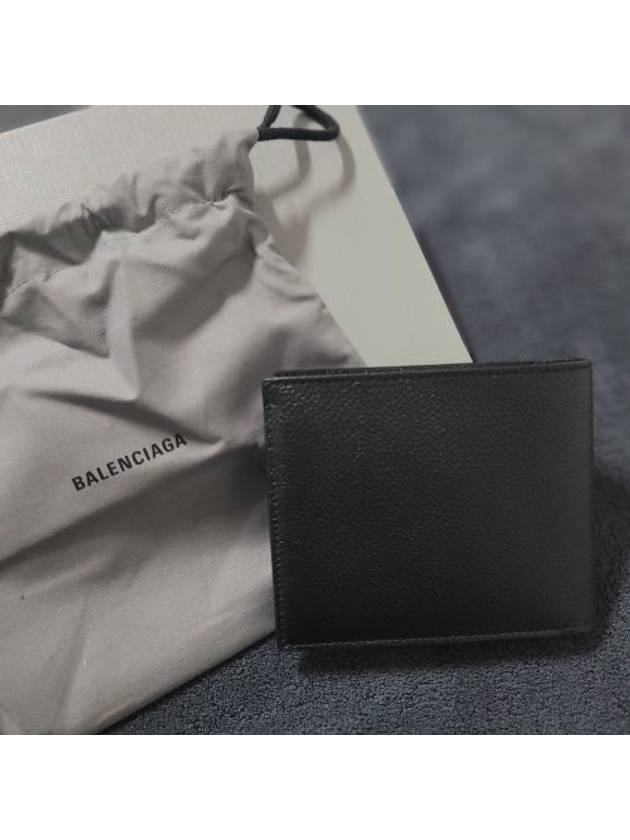 Cash Square Folded Wallet Black - BALENCIAGA - BALAAN 7