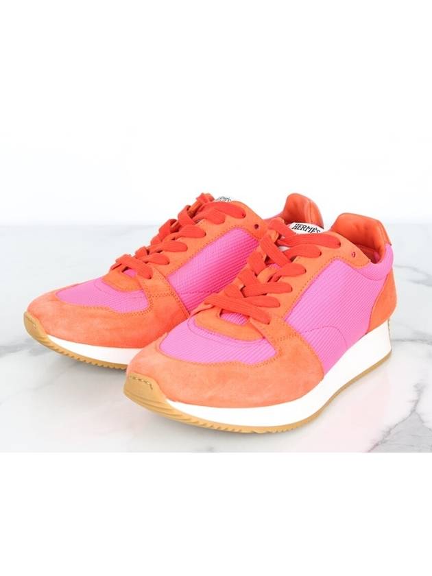 Escape Sneakers Orange 36 5 235 - HERMES - BALAAN 6