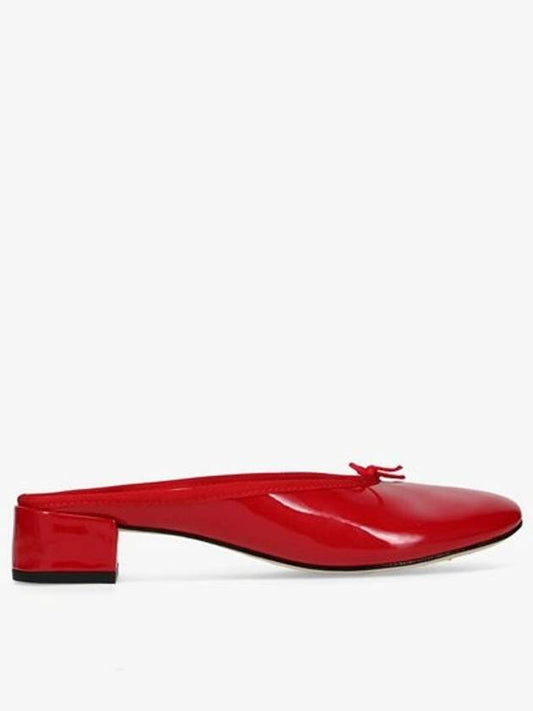 Women's Camille Mule Red - REPETTO - BALAAN 1