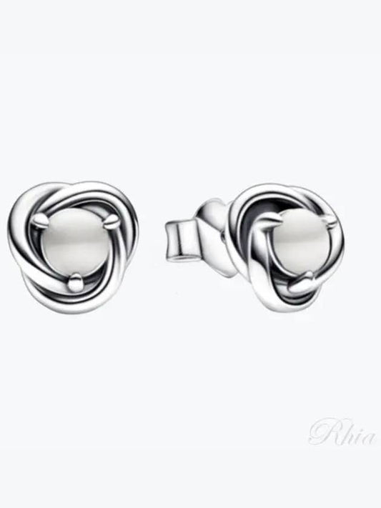 June birthstone eternity stud earrings 292335C03 - PANDORA - BALAAN 2