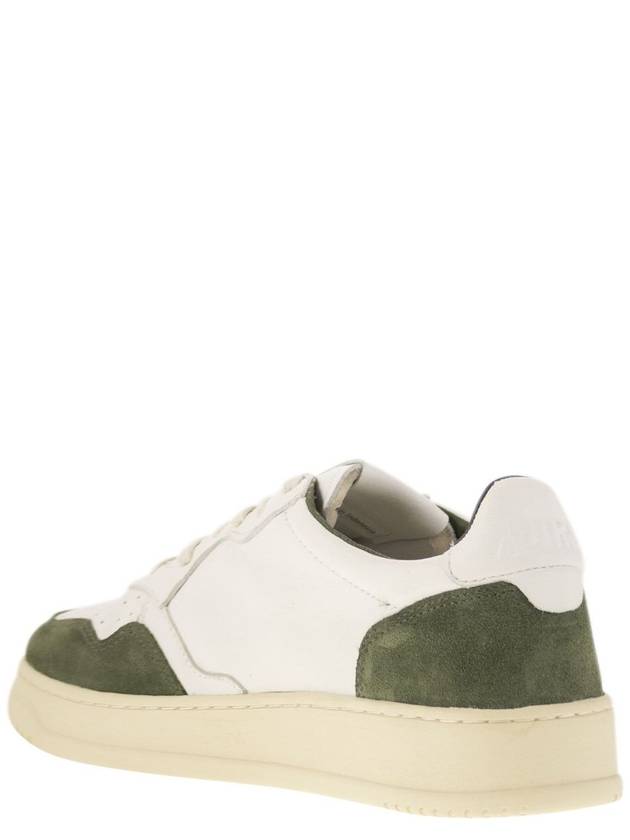 MEDALIST LOW - Sneakers in goatskin and suede - AUTRY - BALAAN 3