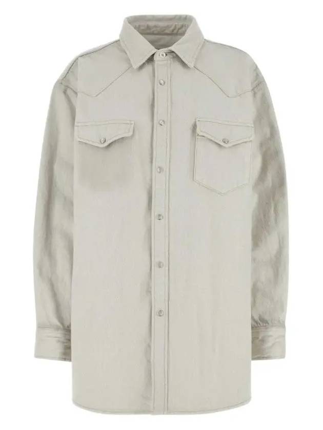 Chalk Selvedge Denim Jacket Ice - MAISON MARGIELA - BALAAN 3