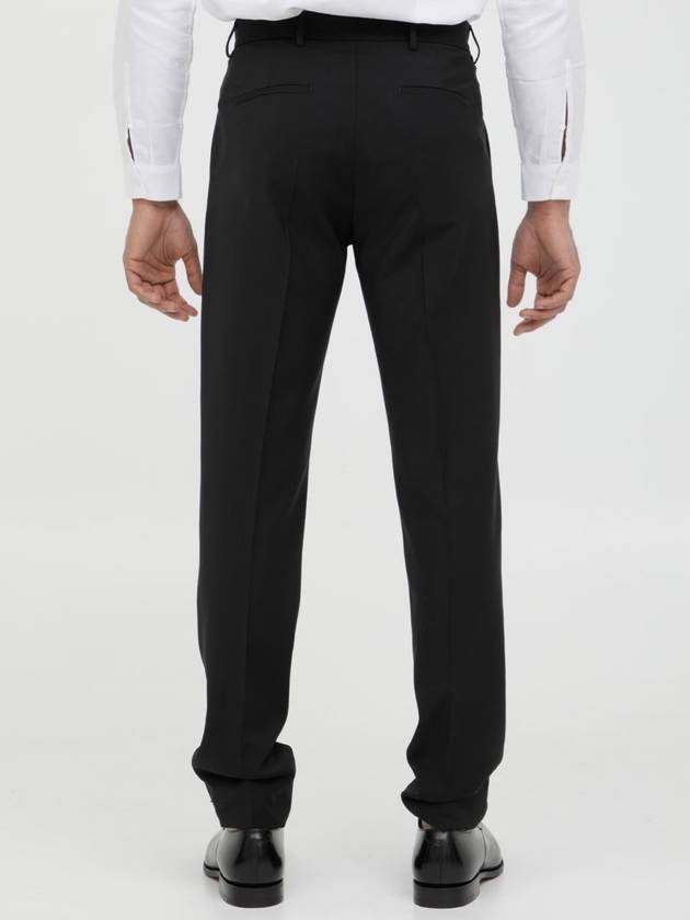 Black Wool Trousers - TONELLO - BALAAN 4