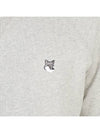 Grey Fox Head Patch Classic Sweatshirt Grey Melange - MAISON KITSUNE - BALAAN 9