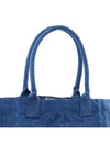 Yenky Embroidered Logo Large Shopper Tote Bag Blue - ISABEL MARANT - BALAAN 8