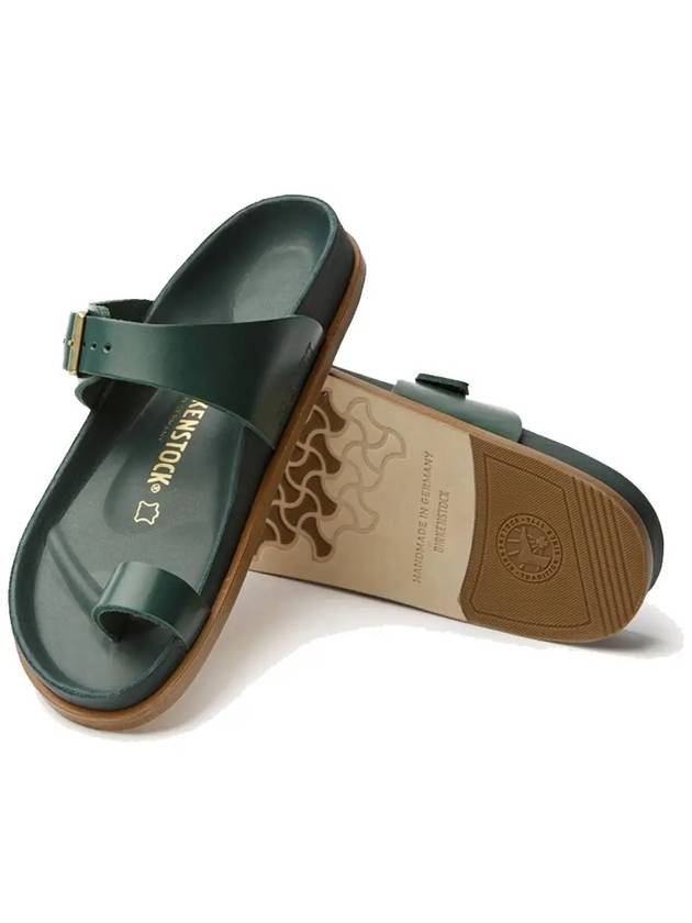 Shinny Premium Green Narrow 1012768 Narrow Foot Women’s Slippers - BIRKENSTOCK - BALAAN 3