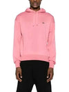 Embroidered Logo Virgin Wool Hoodie Pink - VIVIENNE WESTWOOD - BALAAN 3