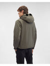 Chrome R Goggles Hooded Jacket Olive - CP COMPANY - BALAAN 4