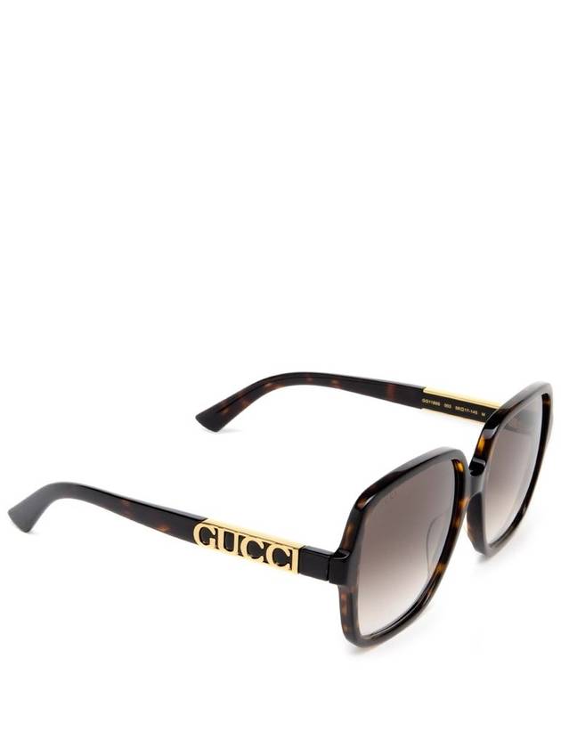 logo-embellished oversized sunglasses GG1189S - GUCCI - BALAAN 3