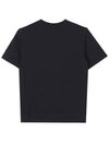 Kids Logo Printing T Shirt Black S4MSJBTH205 110 - MSGM - BALAAN 3