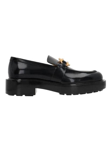 Leather Loafers Black - BOTTEGA VENETA - BALAAN 1