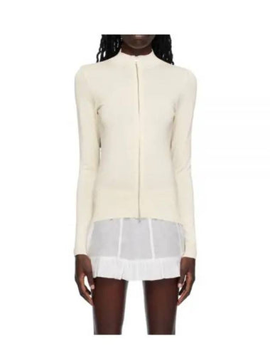 RAY QJ4101 Off white zip up knit - PALOMA WOOL - BALAAN 1