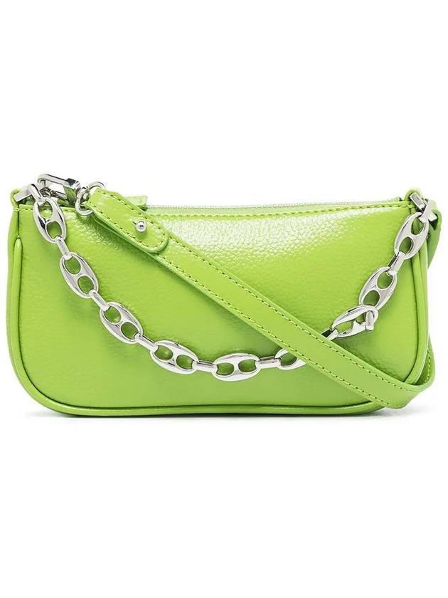 Rachel mini shoulder bag green - BY FAR - BALAAN 2