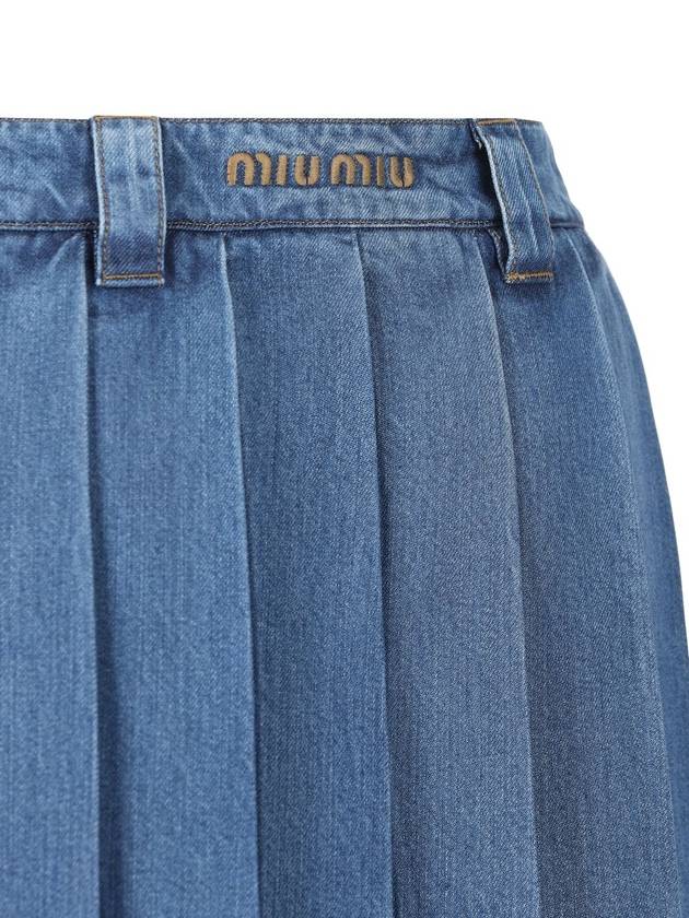 Miu Miu Skirts Blue - MIU MIU - BALAAN 3