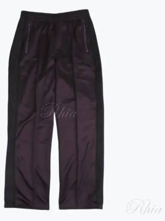 zip up track pants Dk purple PU276 - NEEDLES - BALAAN 1