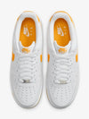 Air Force 1 07 Low Top Sneakers White Yellow - NIKE - BALAAN 5